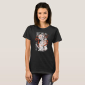 T-shirt Kitsune Japonais Samurai Ninja 2 (Devant entier)