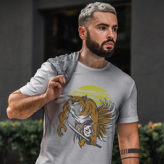 T-shirt Kitsune japonaise