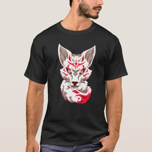 T-shirt Kitsune Nine Tail Fox (Devant)