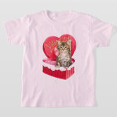 T-shirt Kitten dans Candy Box (Poser)
