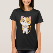 T-shirt Kitten en colère (Devant)