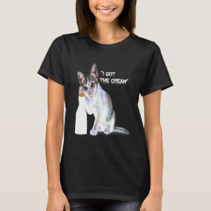 T-shirt Kitten Kitten Traitements J'Ai La Crème Propriétai