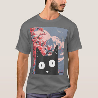 T-shirt Kitten Neko Japon Manga Harajuku Otaku Art Graphiq