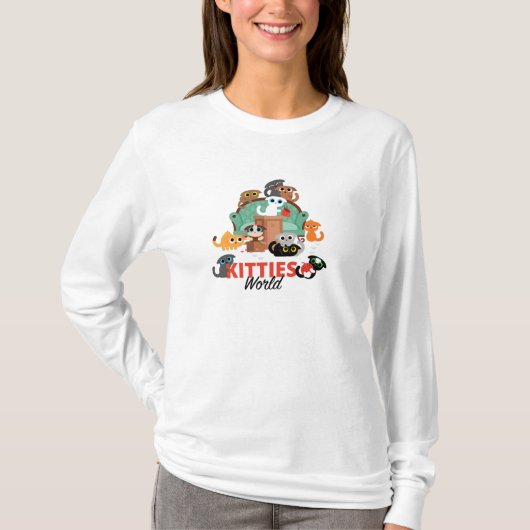 T-shirt Kitties World (Devant)