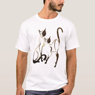 T-shirt KittiesT-Chemise 2 siamoise