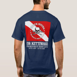 T-shirt Kittiwake d'USS (les meilleures épaves)