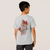 T-Shirt Kitty (Dos entier)