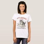 T-shirt Kitty Biscuits Bakery | Funny Cat Baking Pun (Devant entier)