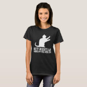 T-shirt Kitty biscuits we knead em you need em (Devant entier)