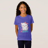 T-Shirt Kitty Bonheur (Devant entier)