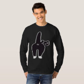 T-shirt Kitty Cat Butt (Devant entier)