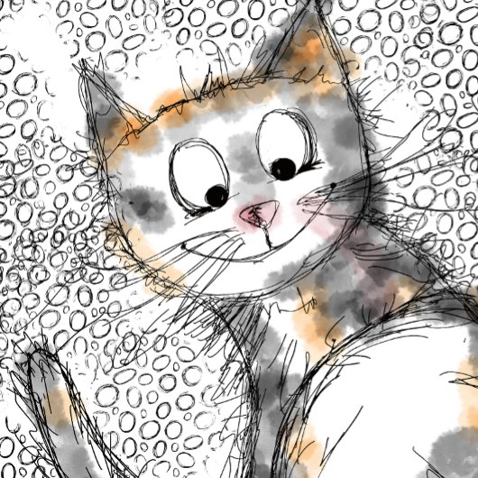 T-shirt Kitty Cat homme tee