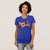 T-shirt Kitty Chat Coeur Thief Mignonne Cadeau pour les fi (Devant entier)