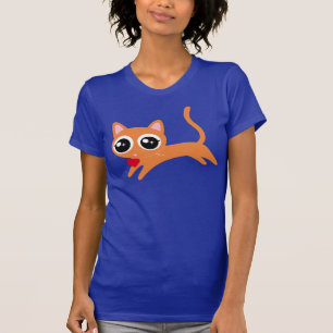 T-shirt Kitty Chat Coeur Thief Mignonne Cadeau pour les fi