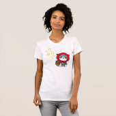 T-shirt - Kitty - Ganbare Japon (Devant entier)
