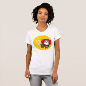 T-shirt - Kitty - Ganbare Japon - YellowCircle (Devant entier)
