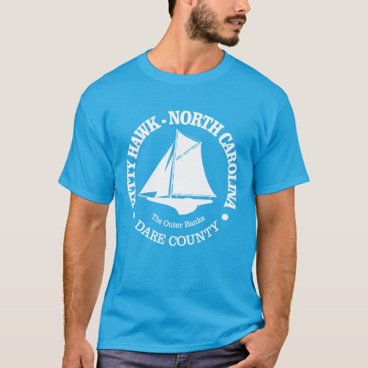 T-shirt Kitty Hawk (sloop) (Devant)
