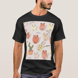 T-shirt Kitty Kitten Chats : Motif animal mignon