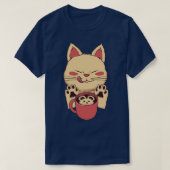 T-shirt Kitty Latte Little Mouse Light par Tobe Fonseca (Design devant)