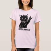 T-shirt Kitty Mayhem (Devant)