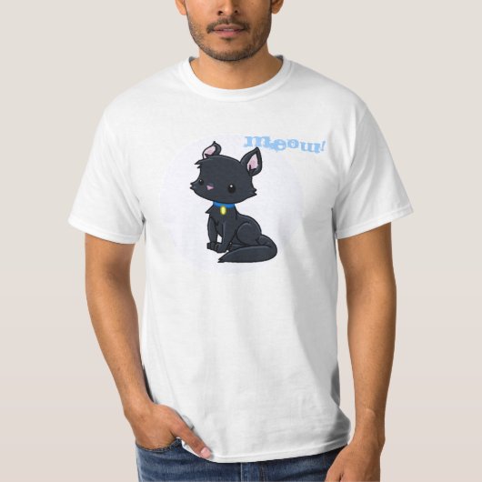 T-shirt Kitty : Meow ! (Devant)
