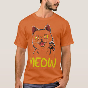 T-shirt Kitty Meow, chat mignon