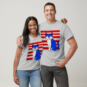 T-shirt Kitty patriotique