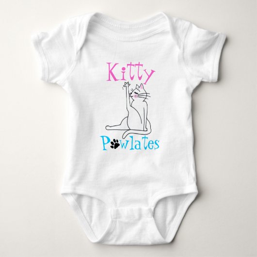 T-shirt Kitty PAWlates (Devant)