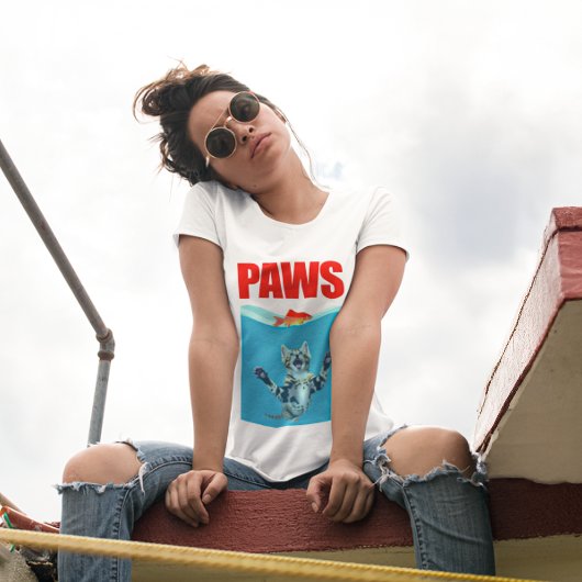 T-shirt Kitty Paws/Jaws