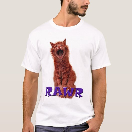 T-shirt Kitty va Rawr ! ! ! (Devant)