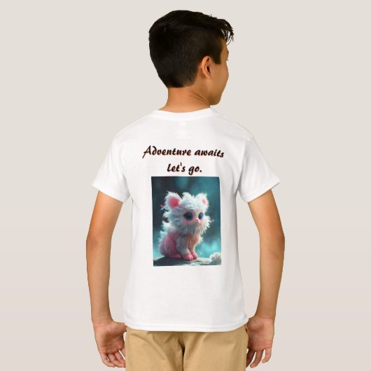 T-shirt Kitty Vibes (Dos entier)