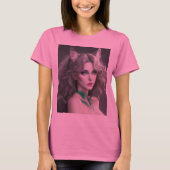 T-SHIRT KITTY WAIFU 02 (Devant)