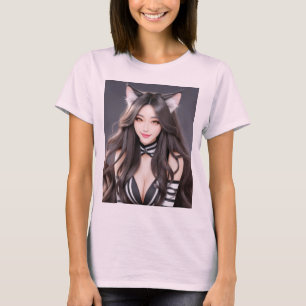 T-SHIRT KITTY WAIFU 04