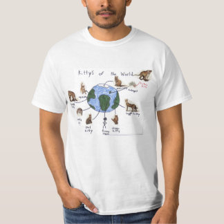 T-shirt Kittys du monde