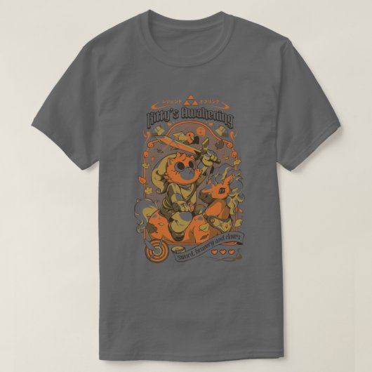 T-shirt Kittys Éveil (Design devant)