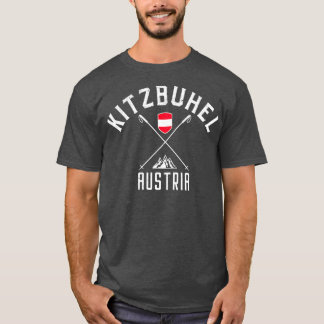 T-shirt Kitzbuhel Autriche Ski