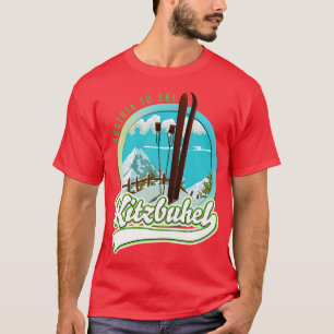 T-shirt Kitzbuhel autriche ski