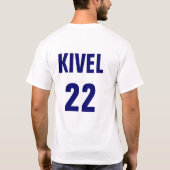 T-shirt kivel de wlax (Dos)