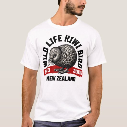 T-shirt Kiwi Bird (Devant)