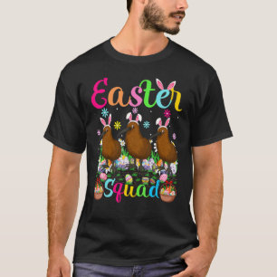 T-shirt Kiwi Bird Bunny Ear Ear Squad Kiwi Bird Happy E