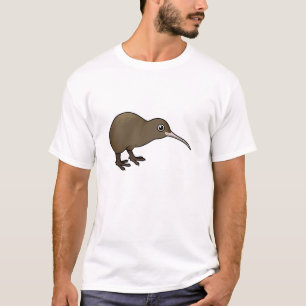 T-shirt Kiwi Brown mignon de Nouvelle Zélande
