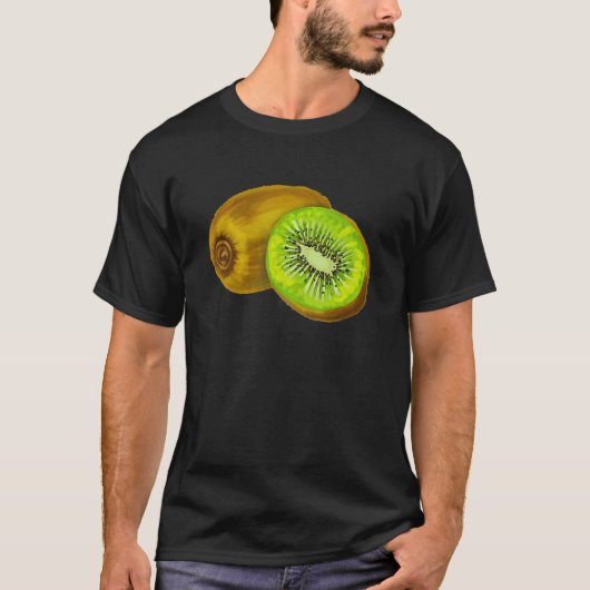 T-shirt Kiwi Costume Kiwi Fruit Vacances Plage 1 (Devant)