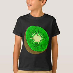 T-shirt Kiwi Été Tropical Exotique Fruit aigre Végétarien