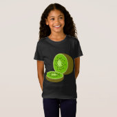 T-Shirt Kiwi Fruit d'été (Devant entier)