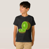 T-shirt Kiwi Fruit d'été (Devant entier)