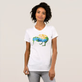 T-shirt Kiwi géométrique (Devant entier)
