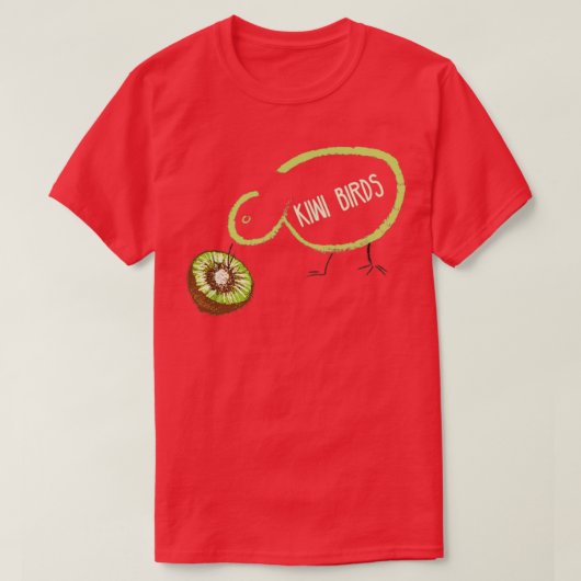 T-shirt Kiwi oiseaux Kiwi (Design devant)