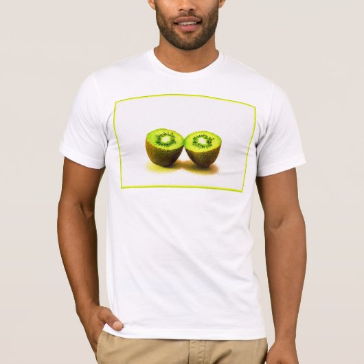 T-shirt "Kiwifruit" Photo mignonne. Commandez dès maintena (Devant)