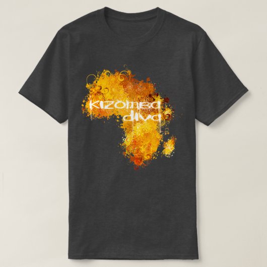 T-shirt Kizomba diva (Design devant)
