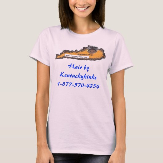 T-shirt kklogo-549x186, cheveux par (Devant)